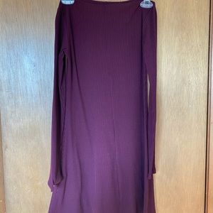 Forever 21 Burgundy Red Tight Dress